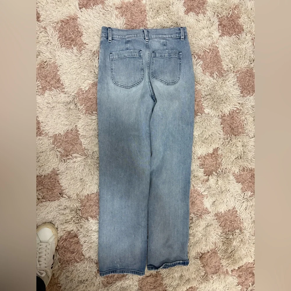 Doen Sky Blue Straight Leg Jeans - Picture 7 of 8
